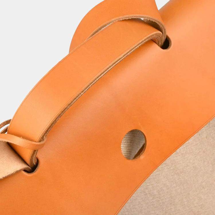 Pre Owned Hermes Beige Toile H Herbag MM 2 in 1 2way Handbag