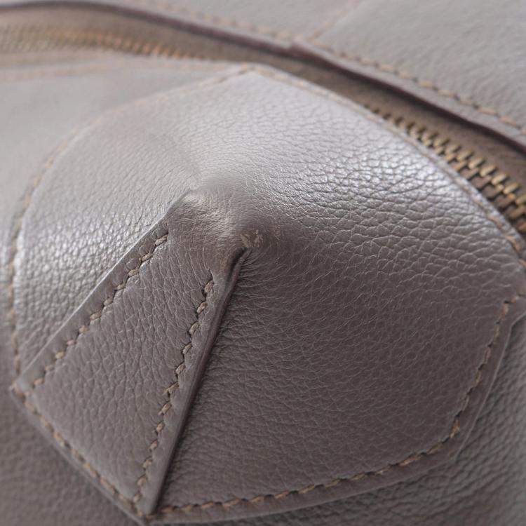 Pre Owned Hermes Maxi Box 37 Etain Brown Evercolor Leather Shoulder Bag