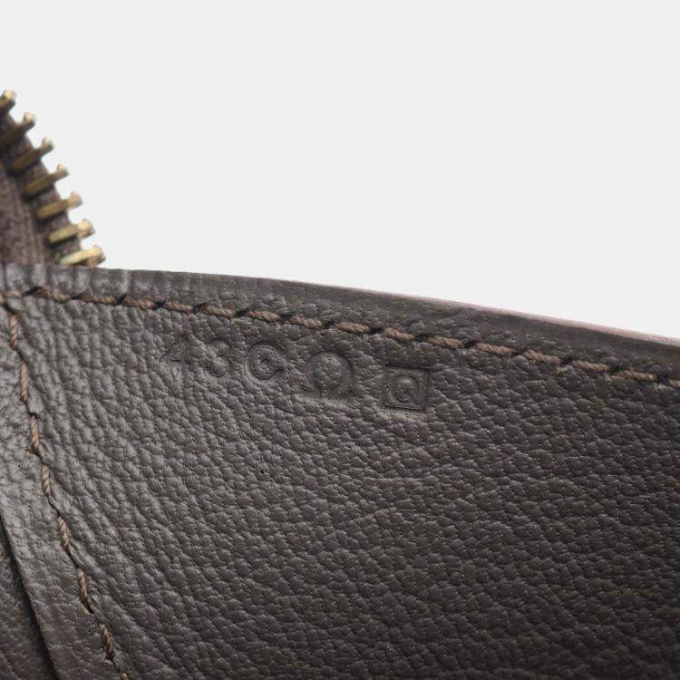 Pre Owned Hermes Maxi Box 37 Etain Brown Evercolor Leather Shoulder Bag