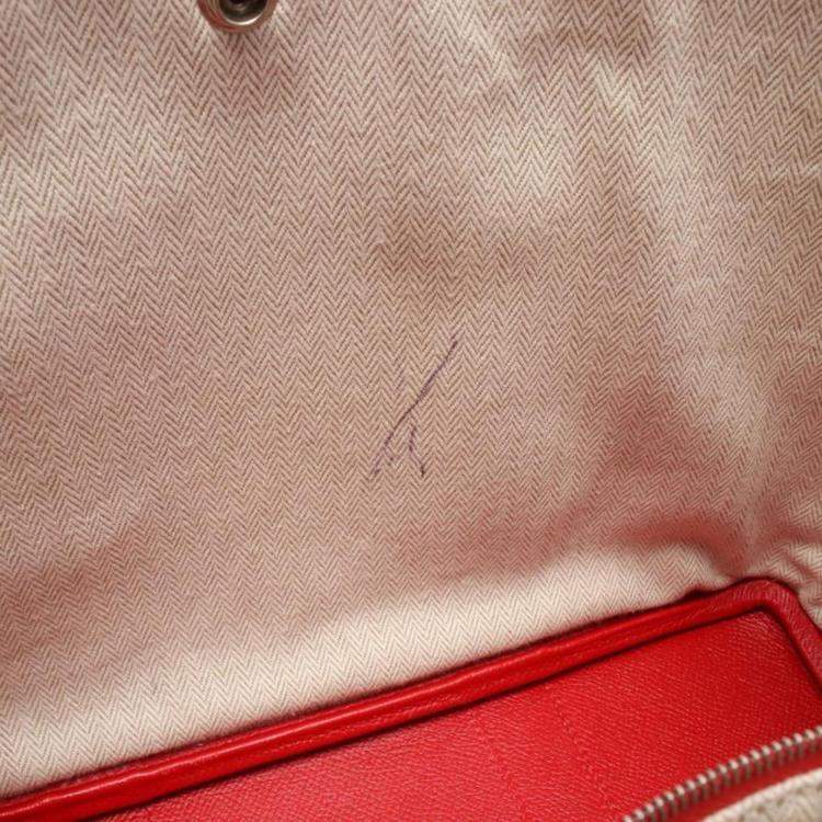 Pre Owned Hermes Garden Party TPM Leather Bag