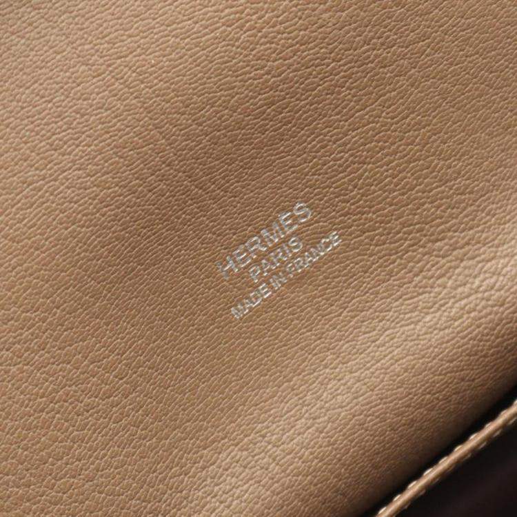 Pre Owned Hermes Jypsiere34 Etoupe Grey