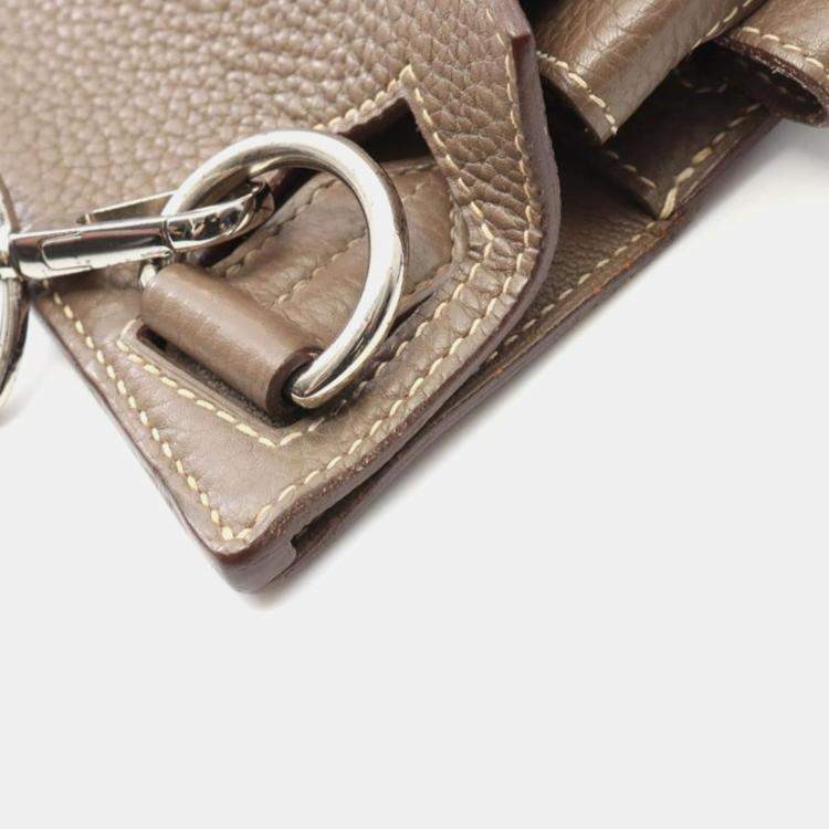 Pre Owned Hermes Jypsiere34 Etoupe Grey