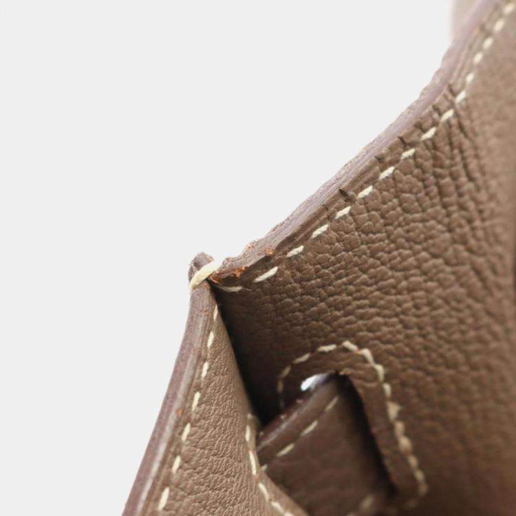 Pre Owned Hermes Jypsiere34 Etoupe Grey