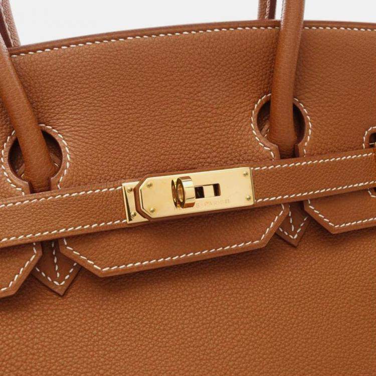 Pre Owned Hermes Birkin 35 Gold