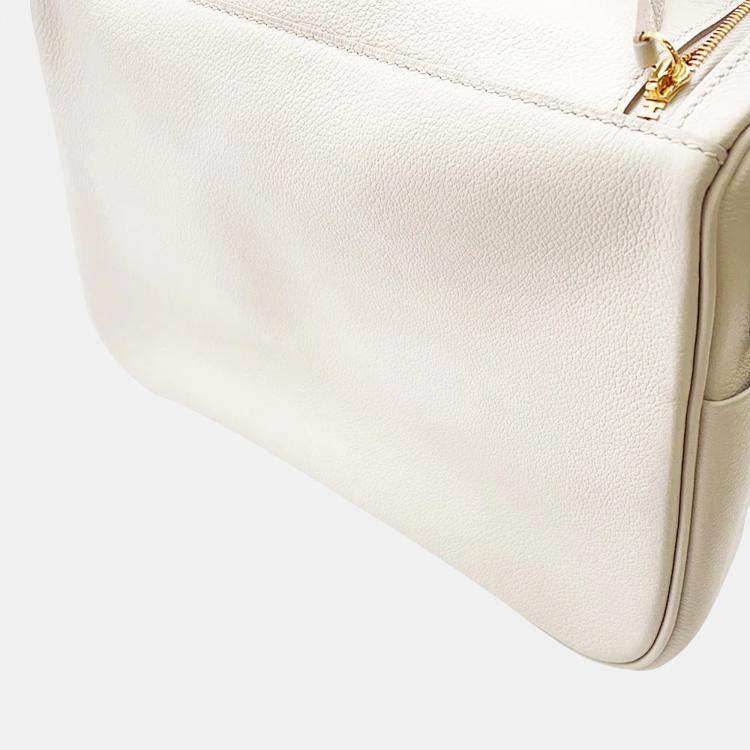 Pre Owned Hermes Lindy 26 Beton Evercolor Leather Shoulder Bag