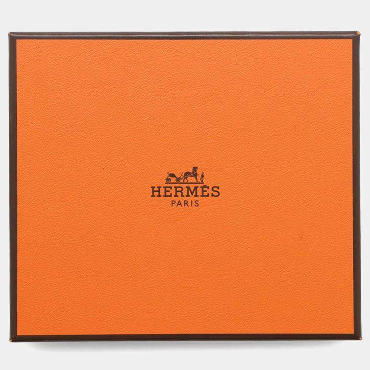 Pre Owned Hermes Bearn Nata Chevre Mysore Goatskin Wallet