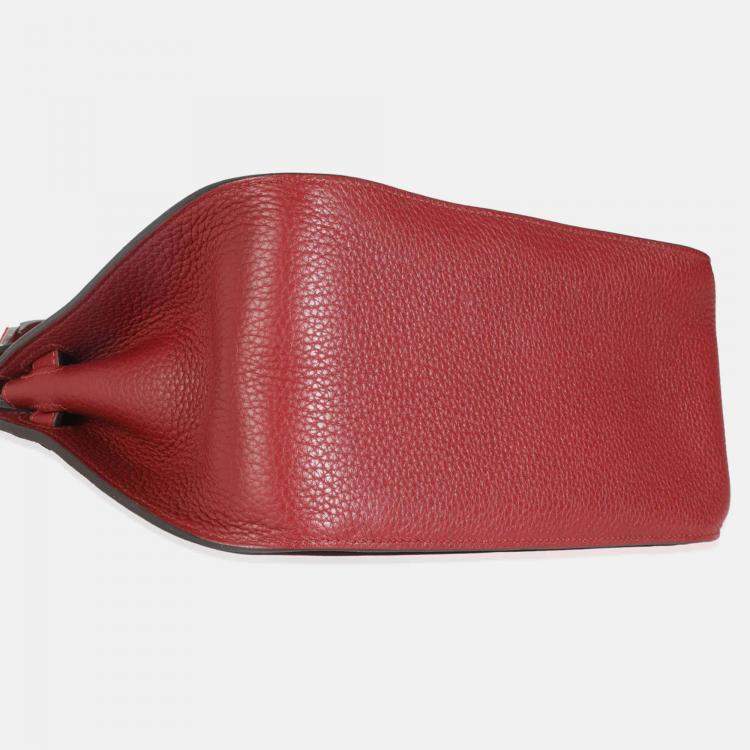 Pre Owned Hermes Team Jypsiere 28 Rouge H Casaque Clemence PHW