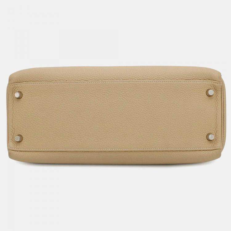Pre Owned Hermes Kelly Trench Togo Leather 32 Handbag