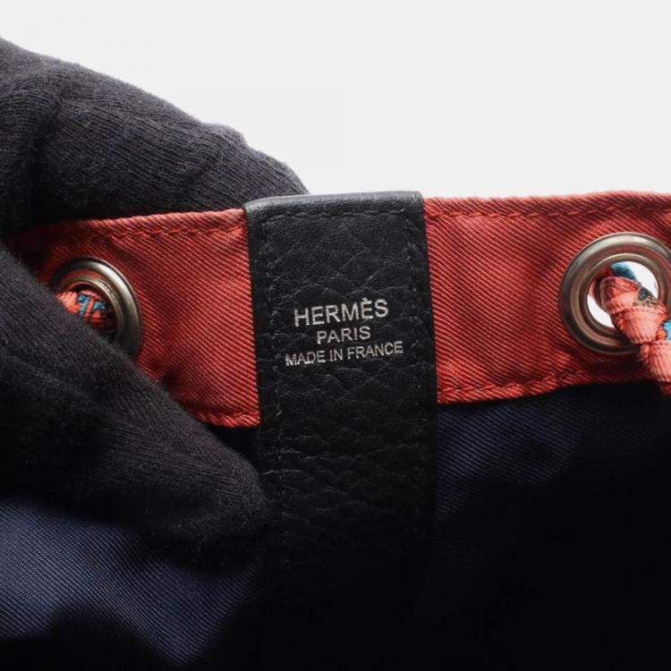 Pre Owned Hermes Sowacool 22 Brides De Gala Multicolor Leather Silk Shoulder Bag