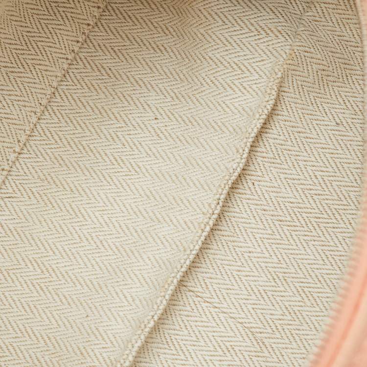 Pre Owned Hermes Goyave Toile H Canvas Small Bride-a-Brac Case