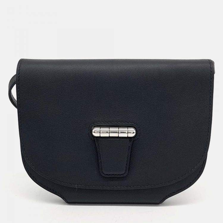 Pre Owned Hermes Black Mini Convoy Bag
