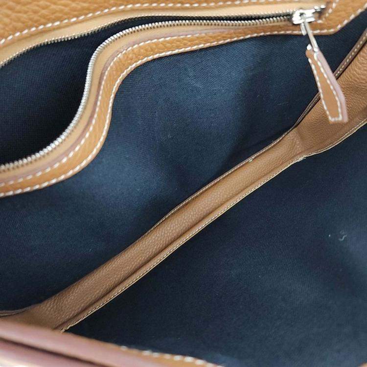 Pre Owned Hermes  Steve Wright Junior Brown Crossbody Bag