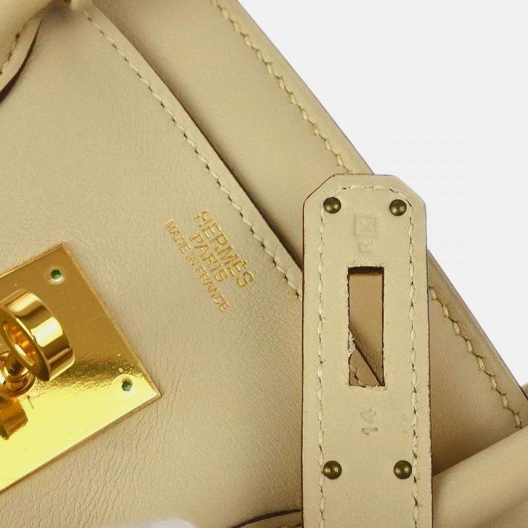Pre Owned Hermes Birkin 30 Perchemin Swift Handbag