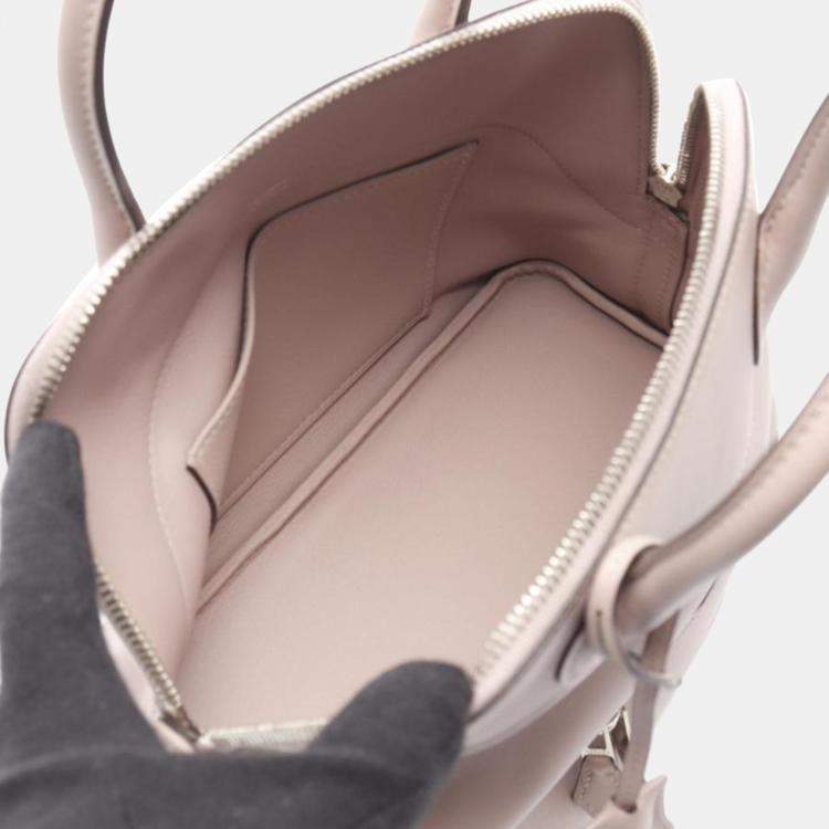 Pre Owned Hermes Bolide Sucre Glycine Pink Swift Leather