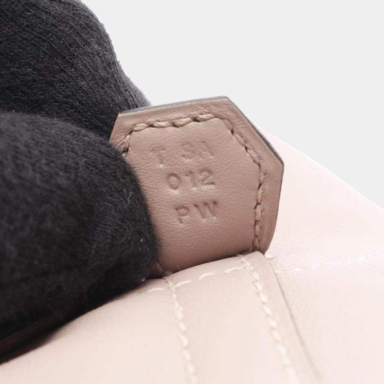Pre Owned Hermes Bolide Sucre Glycine Pink Swift Leather