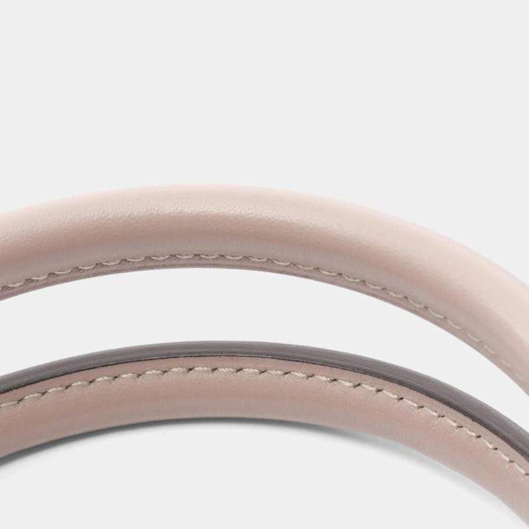 Pre Owned Hermes Bolide Sucre Glycine Pink Swift Leather