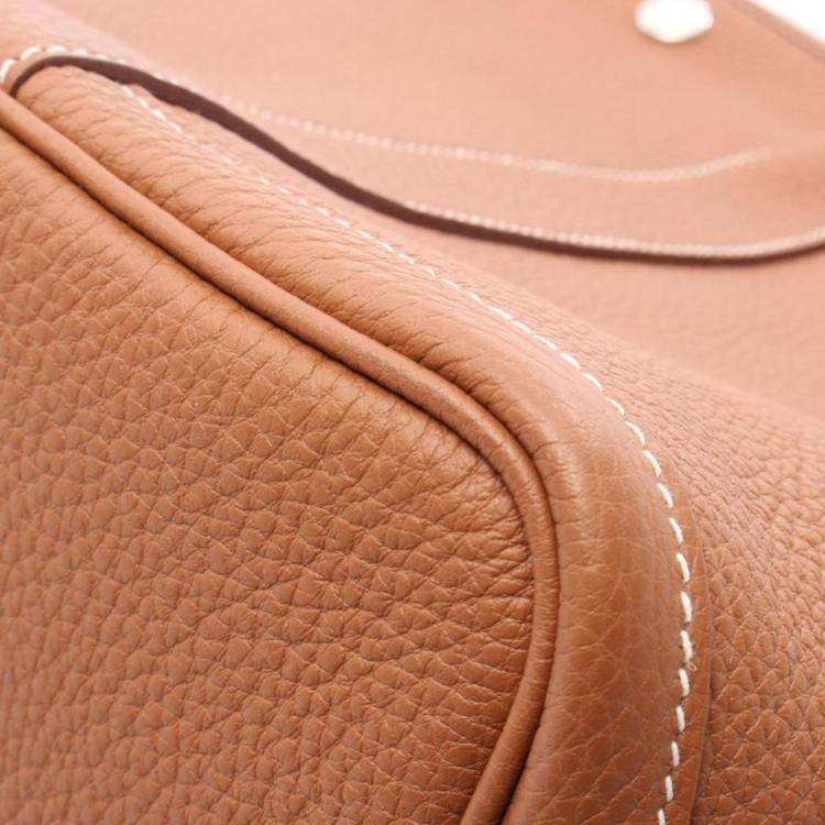 Pre Owned Hermes Garden Party Brown Negonda PM