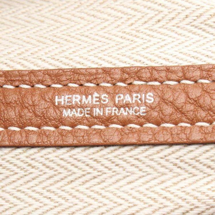 Pre Owned Hermes Garden Party Brown Negonda PM