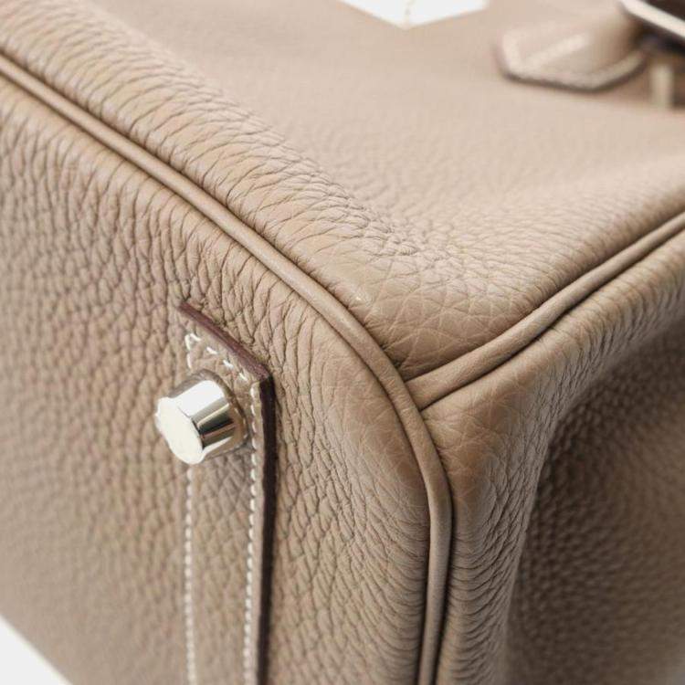 Pre Owned Hermes Birkin 30 Etoupe Gray Togo Handbag