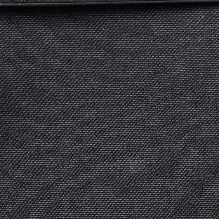 Pre Owned Hermès Black Toile Canvas and Vache Hunter Leather Herbag 39 Bag