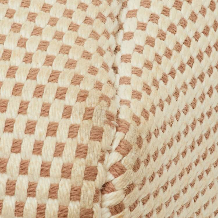 Pre Owned Hermès Ecru/Natural Toile Canvas and Vache Leather Herbag 31 Bag