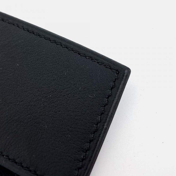 Pre Owned Hermes Black Leather Hermes Bag Pocket 25