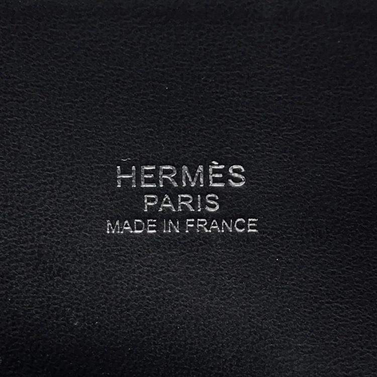 Pre Owned Hermes Bolide 27 Black Epsom Leather Handbag