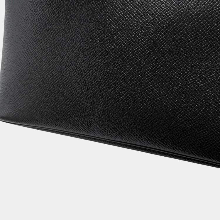 Pre Owned Hermes Bolide 27 Black Epsom Leather Handbag
