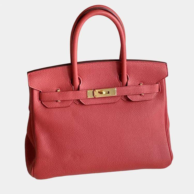 Pre Owned Hermes Birkin 30 Leather Handbag