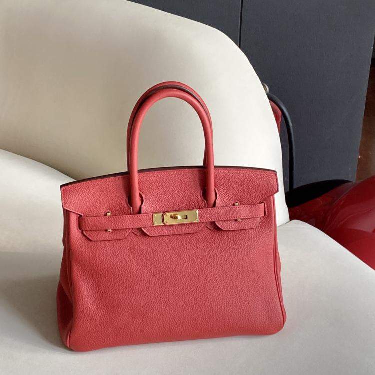 Pre Owned Hermes Birkin 30 Leather Handbag