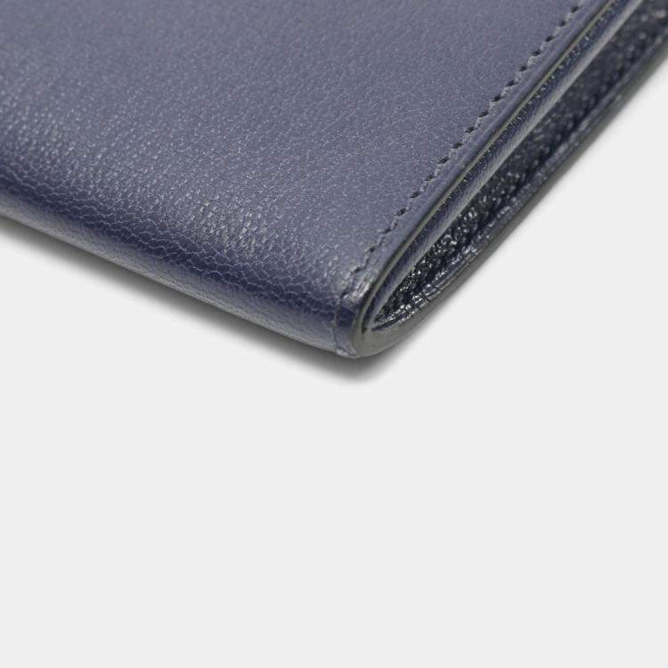 Pre Owned Hermes Cinetic To-Go Chevre Blue Shoulder Bag 