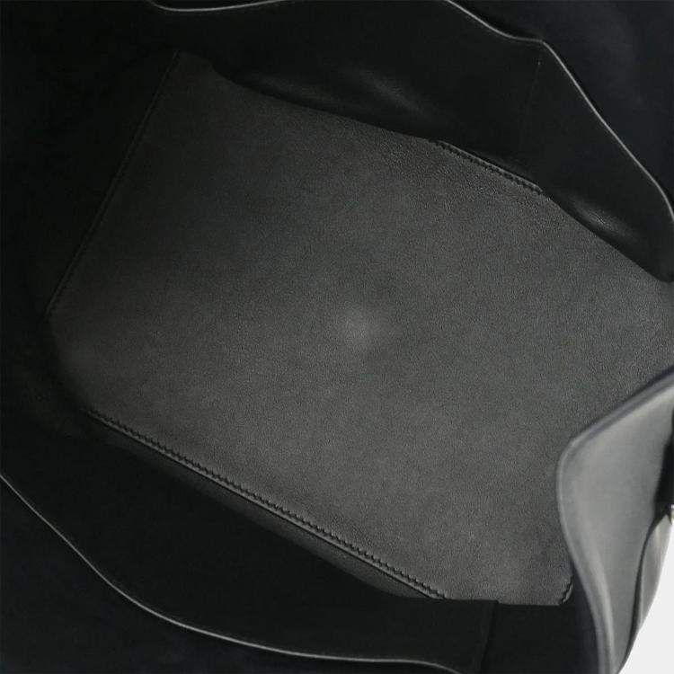 Pre Owned Hermes Toolbox 26 Black Swift 2way Handbag