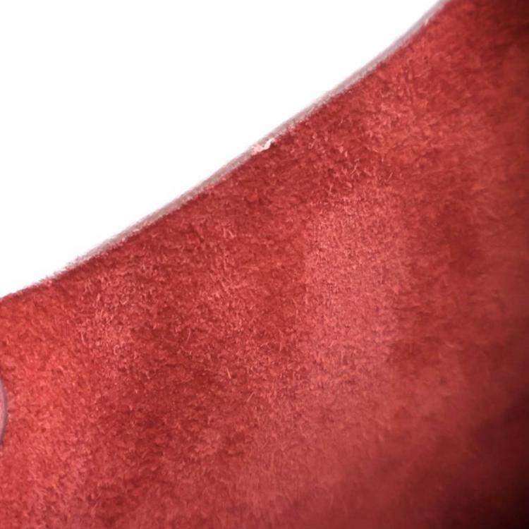 Pre Owned Hermes Picotin Lock 18 Rouge Grenat Clemence Bag