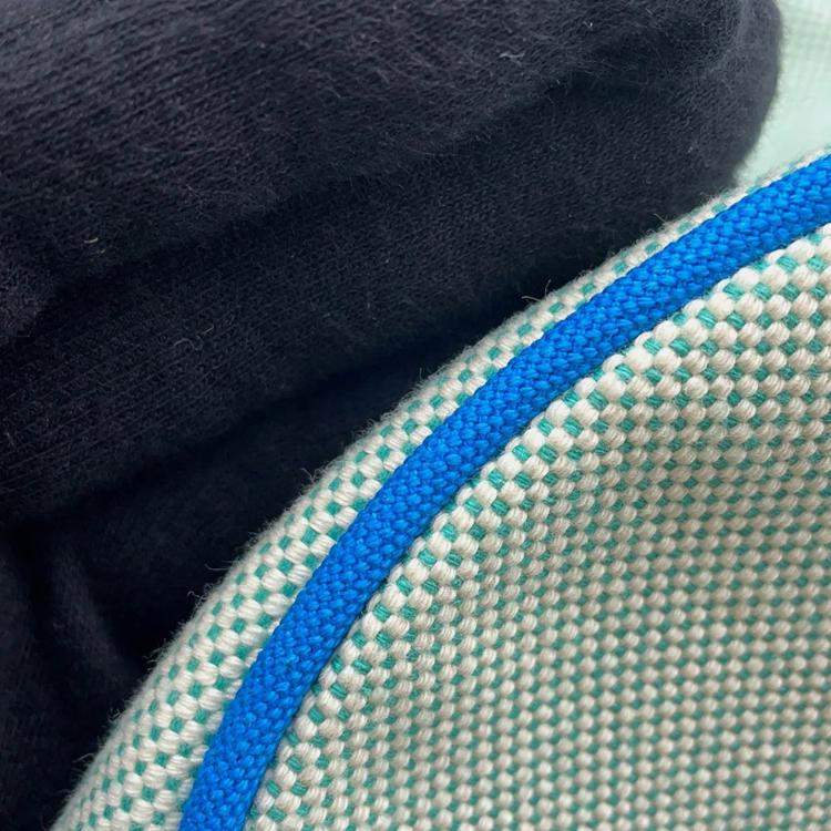 Pre Owned Hermes Epope Green/Blue Wool Duffle Bag 