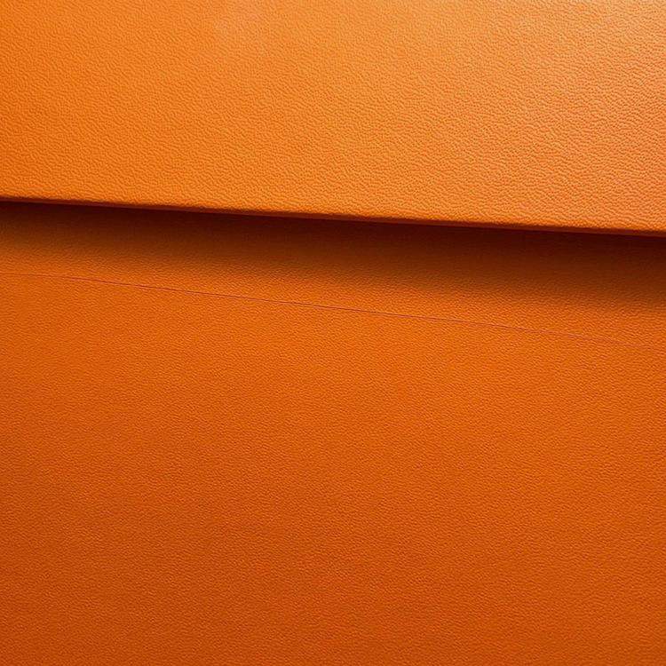 Pre Owned Hermes Steeple Ecru/Gold/Hat Toile H Swift Leather 25 Handbag