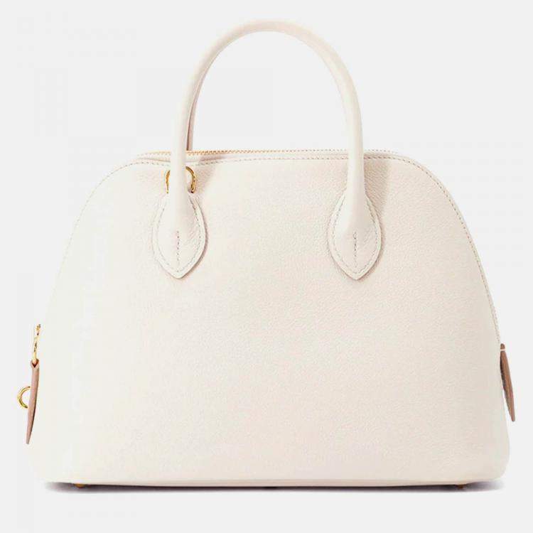 Pre Owned Hermes Bolide 1923 Beton Evercolor 25 Handbag