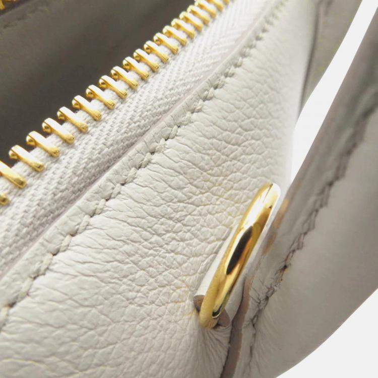 Pre Owned Hermes Bolide 1923 Beton Evercolor 25 Handbag