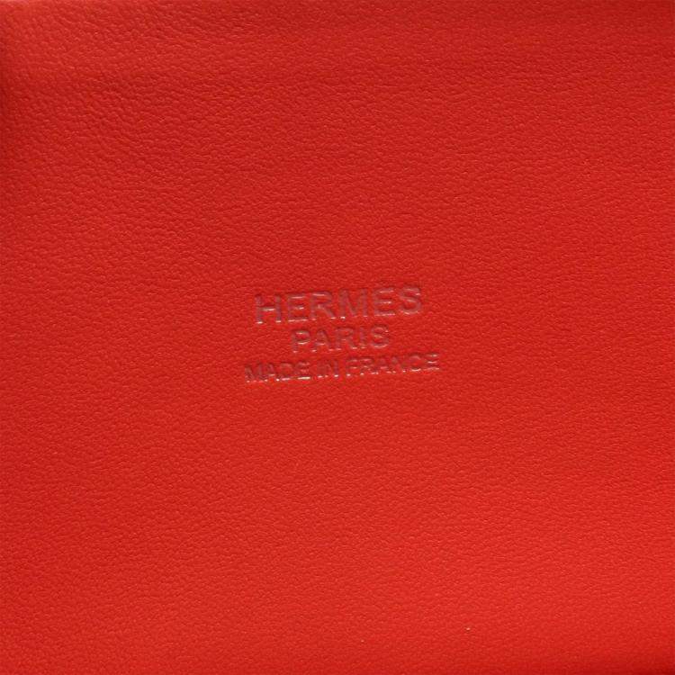 Pre Owned Hermes Bolide27 Shoulder Handbag 041693Ck Epsom Leather Rose Jaipur