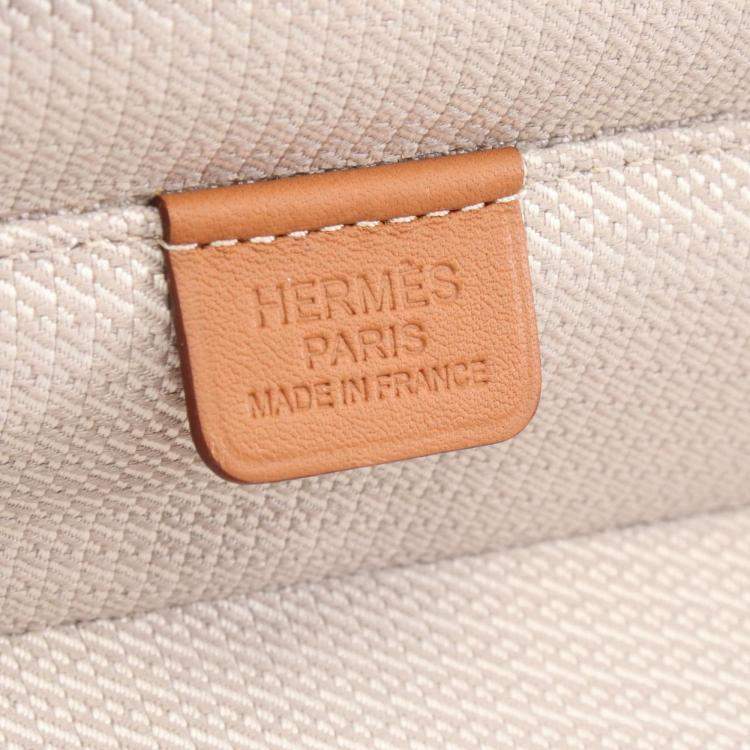 Pre Owned Hermes RMS Cabin Black Canvas and Leather Travel Bag