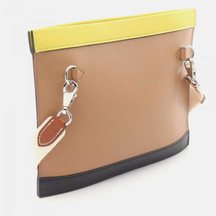Pre Owned Hermes Colormatic Horizontal Multicolor Leather Shoulder Bag