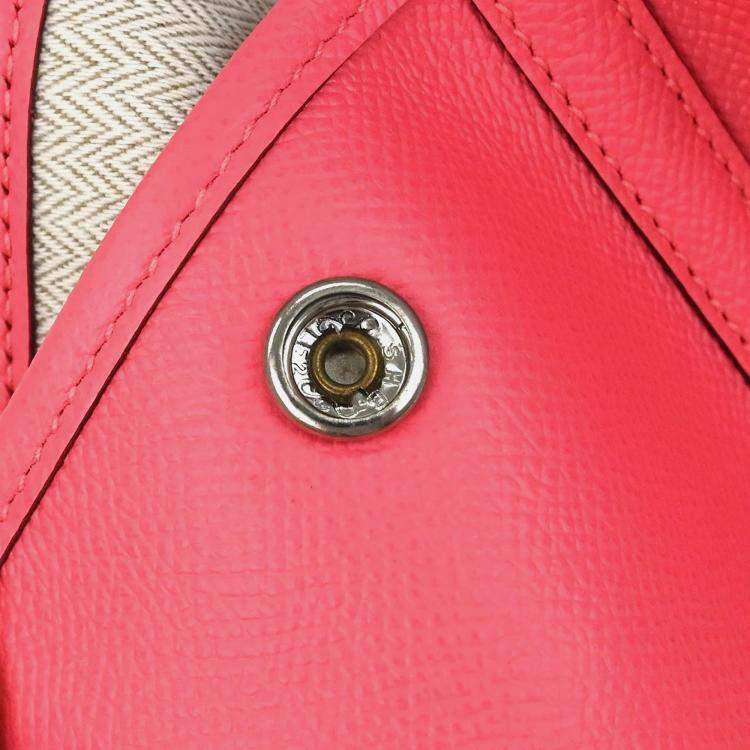 Pre Owned Hermes Garden Party 36 PM Rose Azalee Epsom Tote Bag
