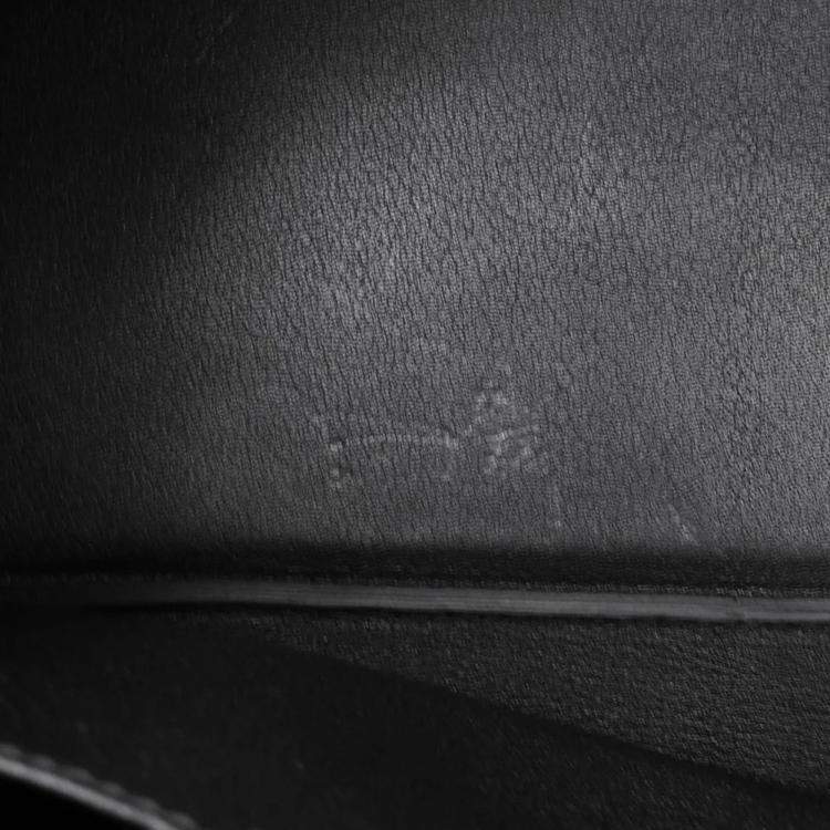 Pre Owned Hermes Birkin 40 Black Togo Leather Bag 