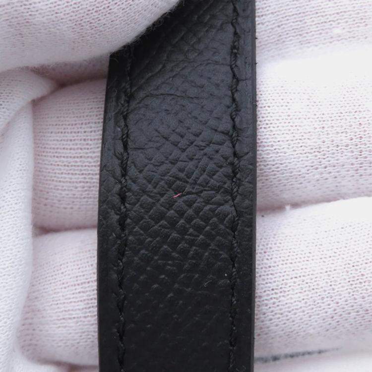 Pre Owned Hermes Constance 24 Black Epsom Bag