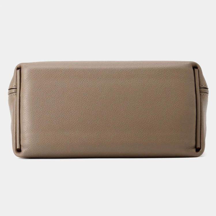 Pre Owned Hermes 24/24 Sac Van Quatre Mini Etoupe Swift Leather Evercolor Bag