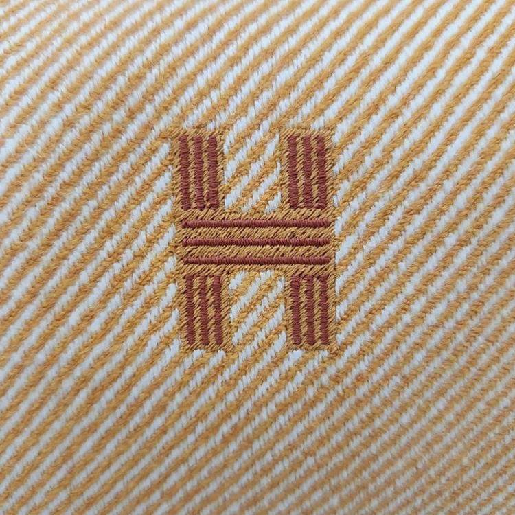 Pre Owned Hermes Multicolor Fabric Breathe-A-Brack Case GM