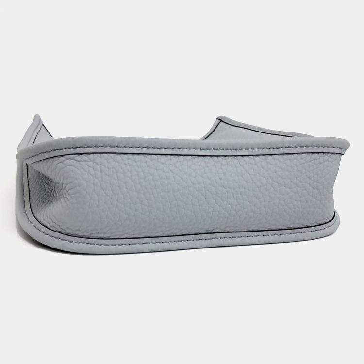 Pre Owned Hermes Grey Leather Evelyn 16