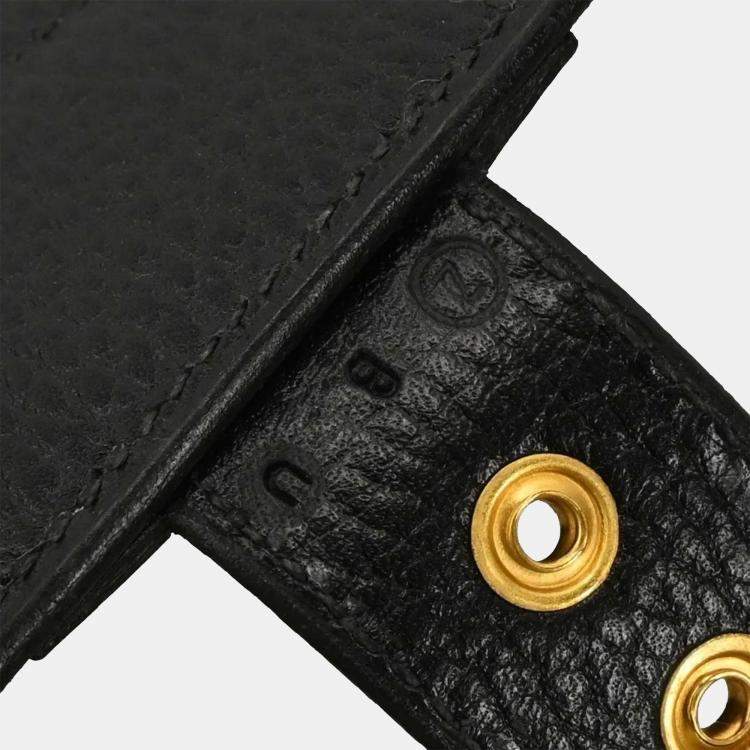 Pre Owned Hermes Sac a Depeches 38 Black Ardennes Handbag