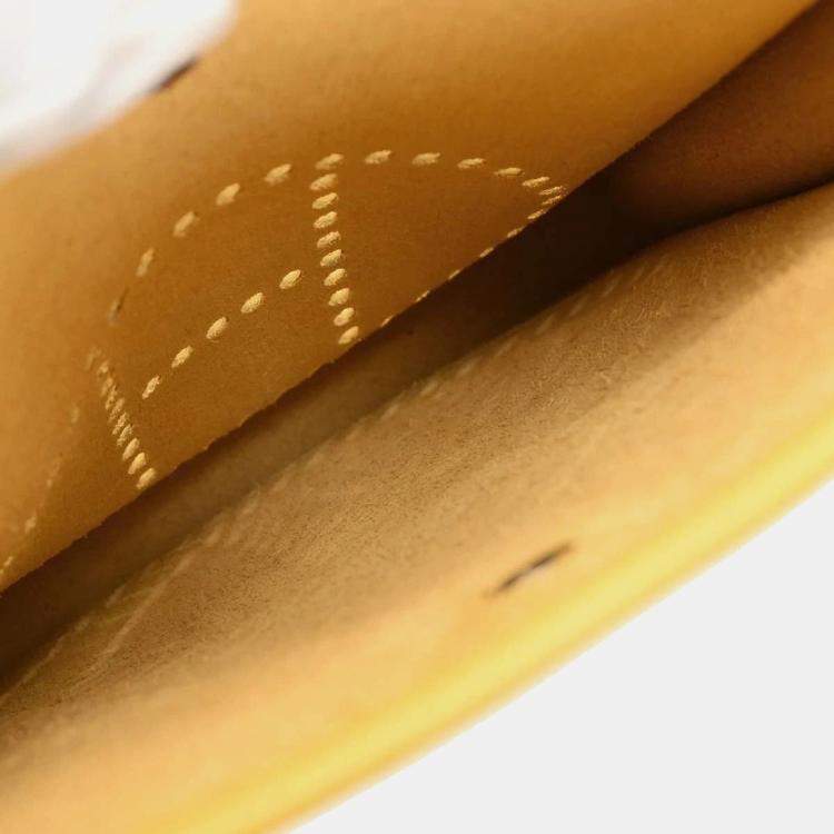 Pre Owned Hermes Jaune Epsom Evelyne TPM Shoulder Bag