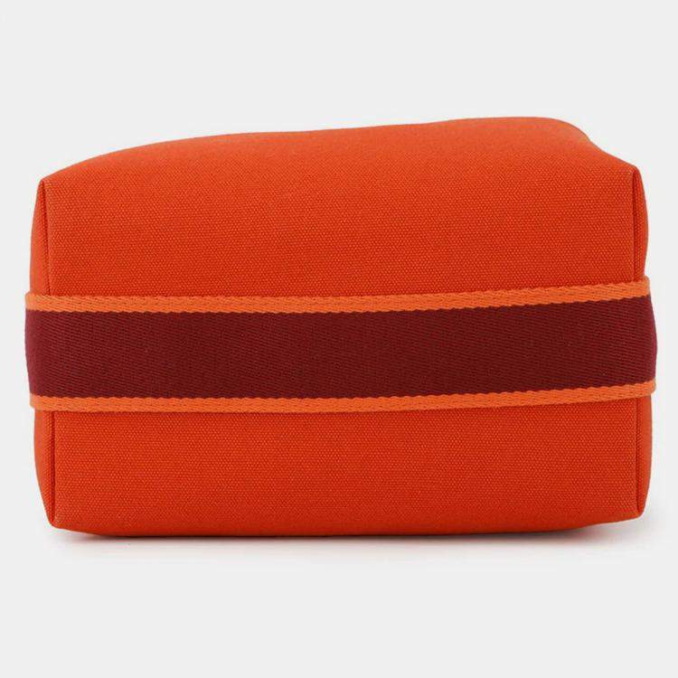 Pre Owned Hermes Bride-a-Brac Feu/Bordeaux Canvas PM