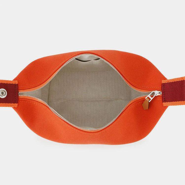 Pre Owned Hermes Bride-a-Brac Feu/Bordeaux Canvas PM